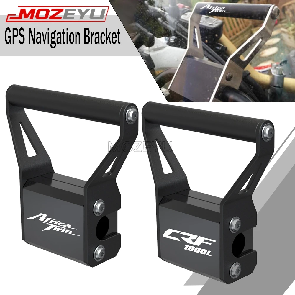 

For HONDA CRF1000L CRF 1000 L CRF 1000L AFRICATWIN NX400 NX500 CB400X CB500X 2019-2026 Phone GPS Navigation Holder Bracket Mount