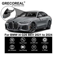 GRECOREAL 4K Dash Cam Front and Rear 2160P WiFi Dual Dashcam APP Control Easy Install Plug Play Compatible with BMW I4 G26 BEV