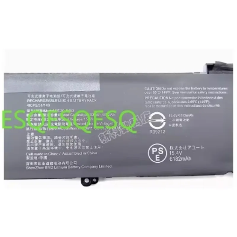 

WYORESY RC30-0483 Аккумулятор для Razer Blade 16 RZ09 0483X/U 0483REH3-R3E1 0483SEH3-R3U1 0483SGJ3-R3G1 0483SNH3-R3N1 0483TWM3-R3W1