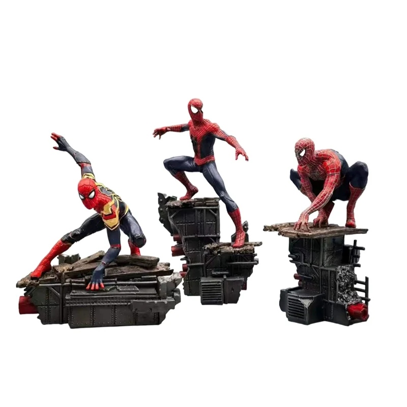 جديد 17 سنتيمتر الرجل العنكبوت: لا طريقة المنزل الشكل الرجل العنكبوت الكلاسيكية يطرح جمع من نماذج الرسوم المتحركة سطح المكتب الحلي اللعب هدية #6