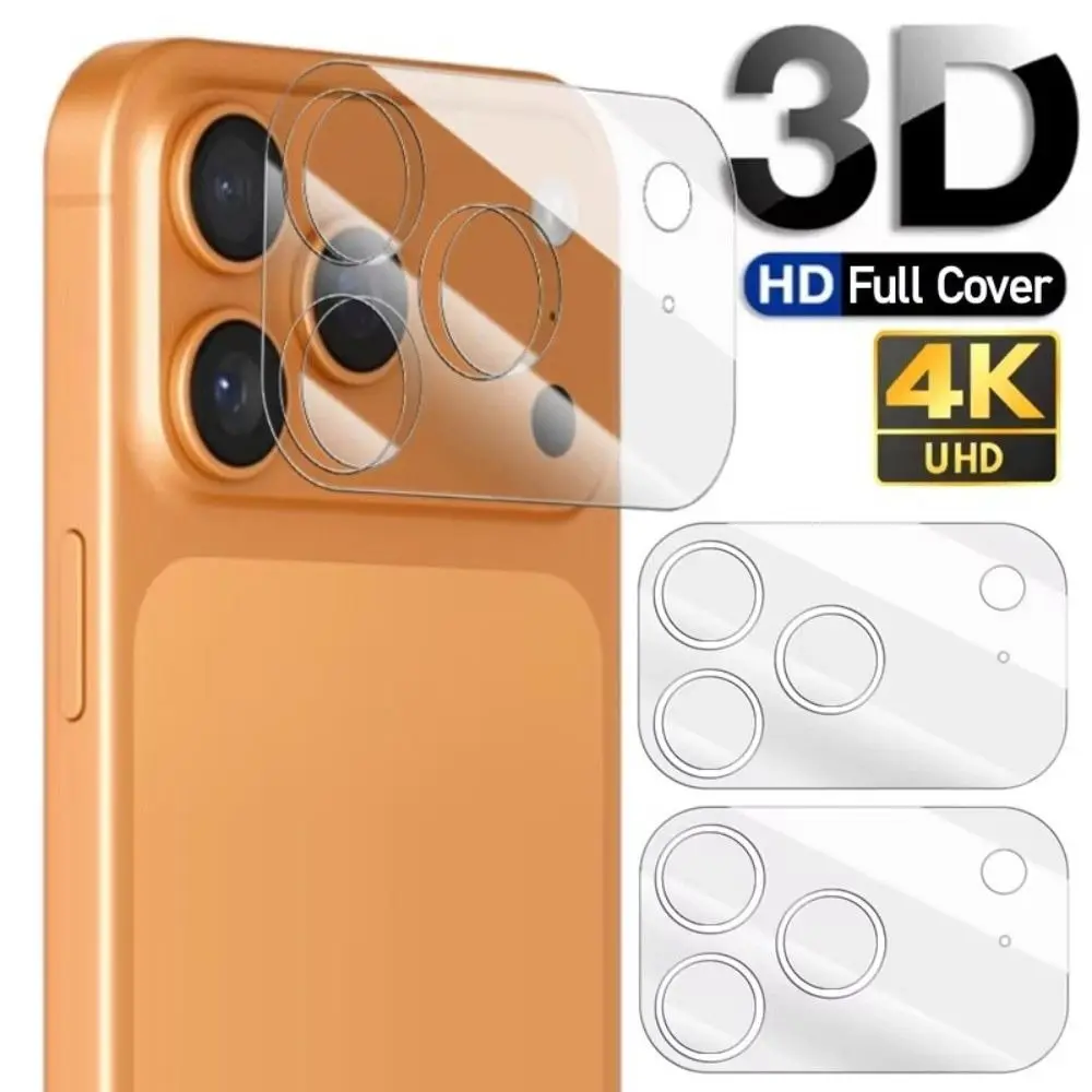 

Tempered Glass Lens Protective Film HD Clear Lens Films Anti-scratch 3D Lens Cover for iPhone 17/Air/17 Pro Max