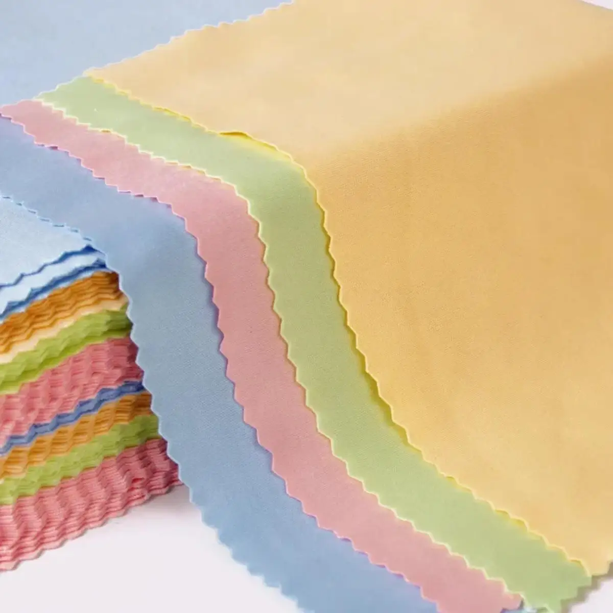 10/20/50/100pcs Chamois Glasses Cleaner Jewelry Care Wipe Cleaning Cloth Microfiber For Glasses Lens Phone Screen(Random Color) image 4