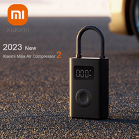 2023 NEW XIAOMI Air Compressor 2 Mijia Portable Electric Air Pump Universal Type-C Treasure 150psi Car Bike Tire Inflator Faster