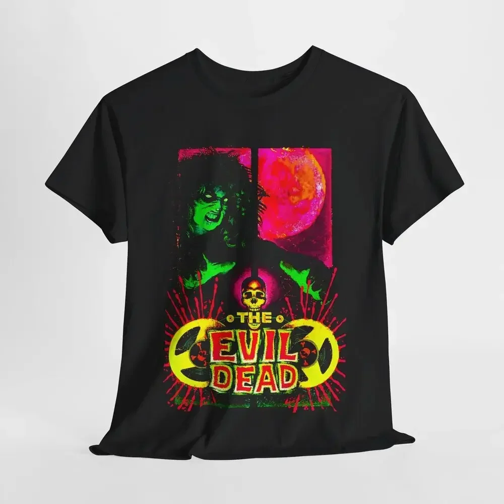 Evil Dead 1981 Movie Horror Ricky P T shirt Unisex Heavy Cotton Tee