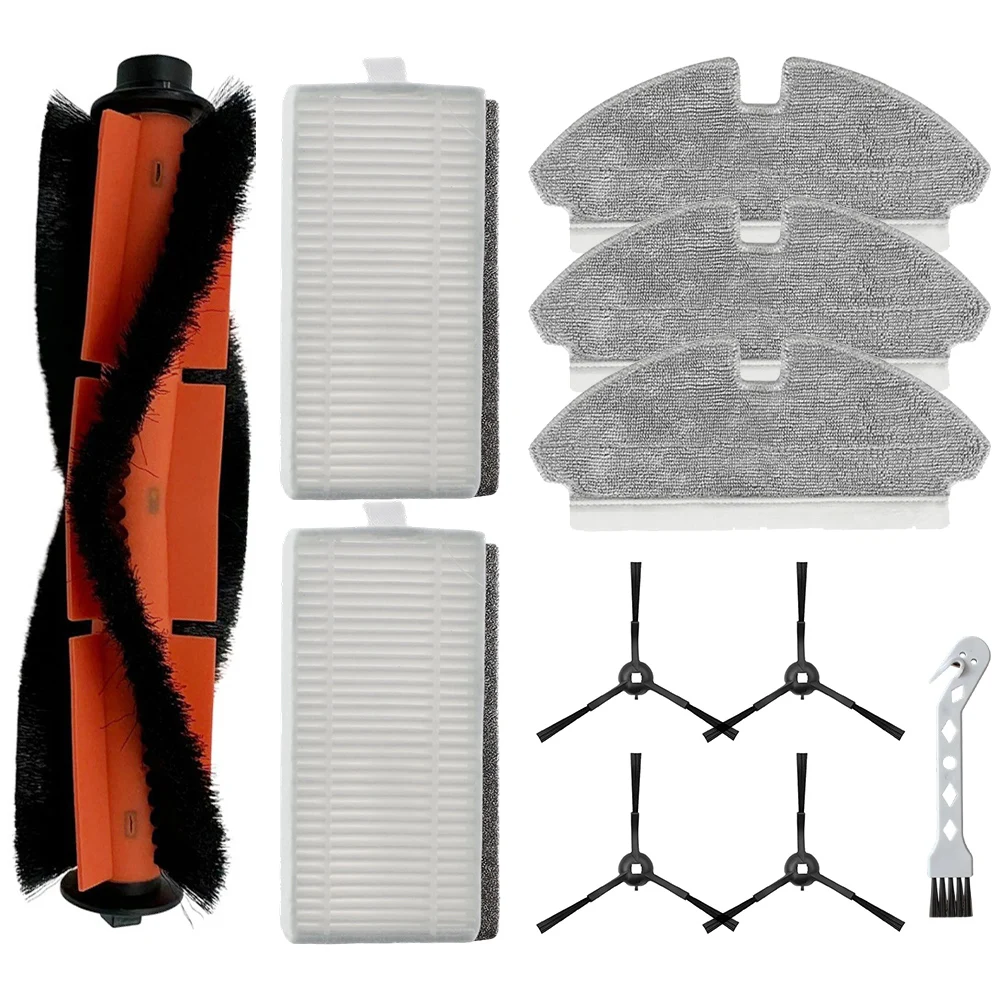 

Replacement Parts Mop Cloth Kit Home Floor Cleaning Side Edge Cleaning Particle Capturing Filter Microfiber Mop Cloth