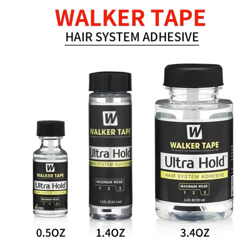 Ultra hold glue for lace wigs lace front wig glue waterproof front lace wig glue 41ml 101ml lace glue adhesives toupee glue