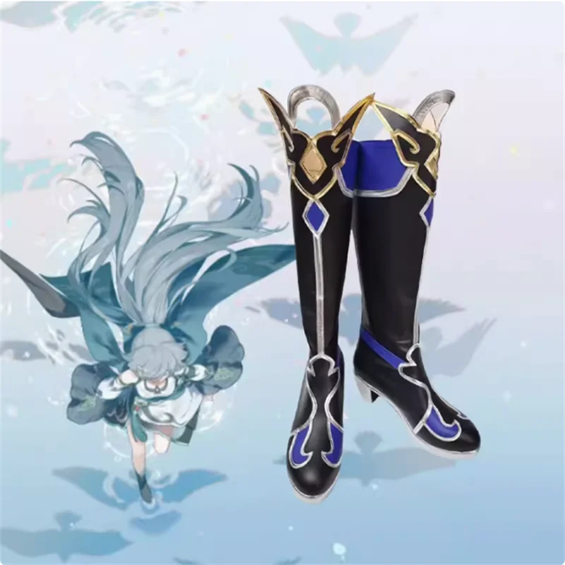 

Game Jing Liu Honkai Star Rail Honkai Impact Cosplay Shoes Boots Anime Party Halloween Chritmas Boots props gifts