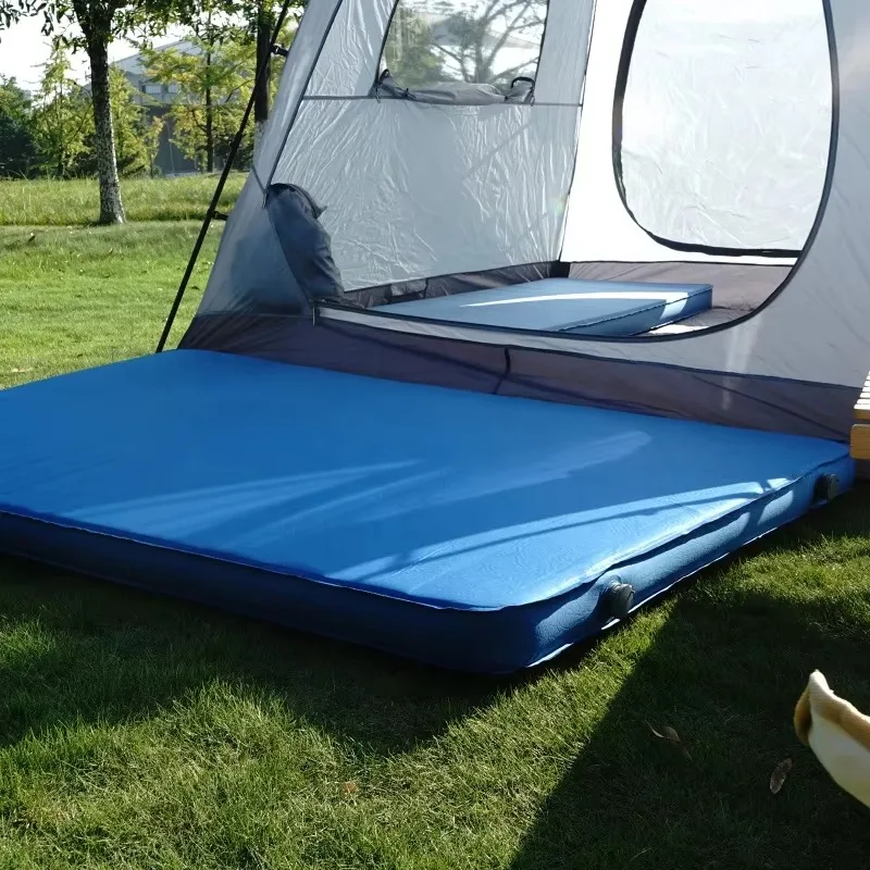 10 cm self-inflatable outdoor camping sleeping pad, environmentally friendly and comfortable air self-inflatable sleeping pad