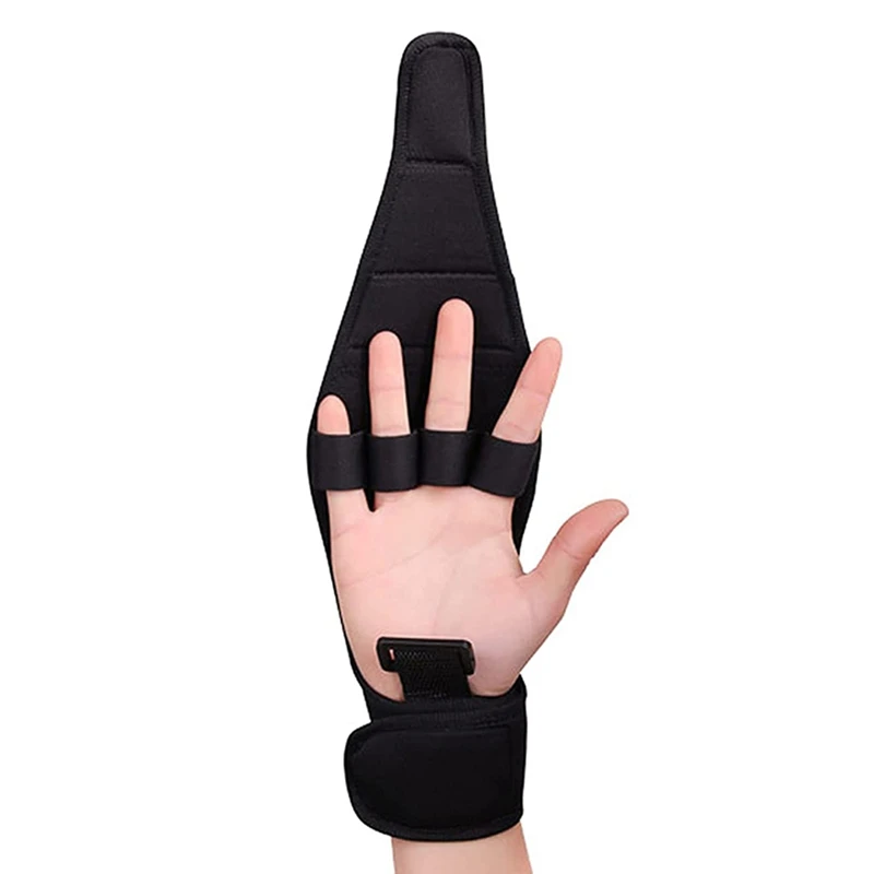 Fitness Finger Auxiliary Gloves Grip Finger Gloves Brace Elderly Fist Stroke Hemiplegia Hand Training Glove