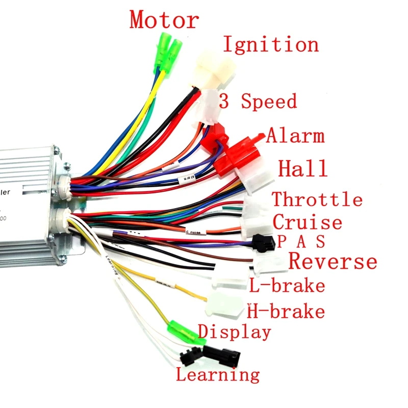 Electric Scooter Controller 48/60V 400W 20A Electric Scooter Controller Accessories