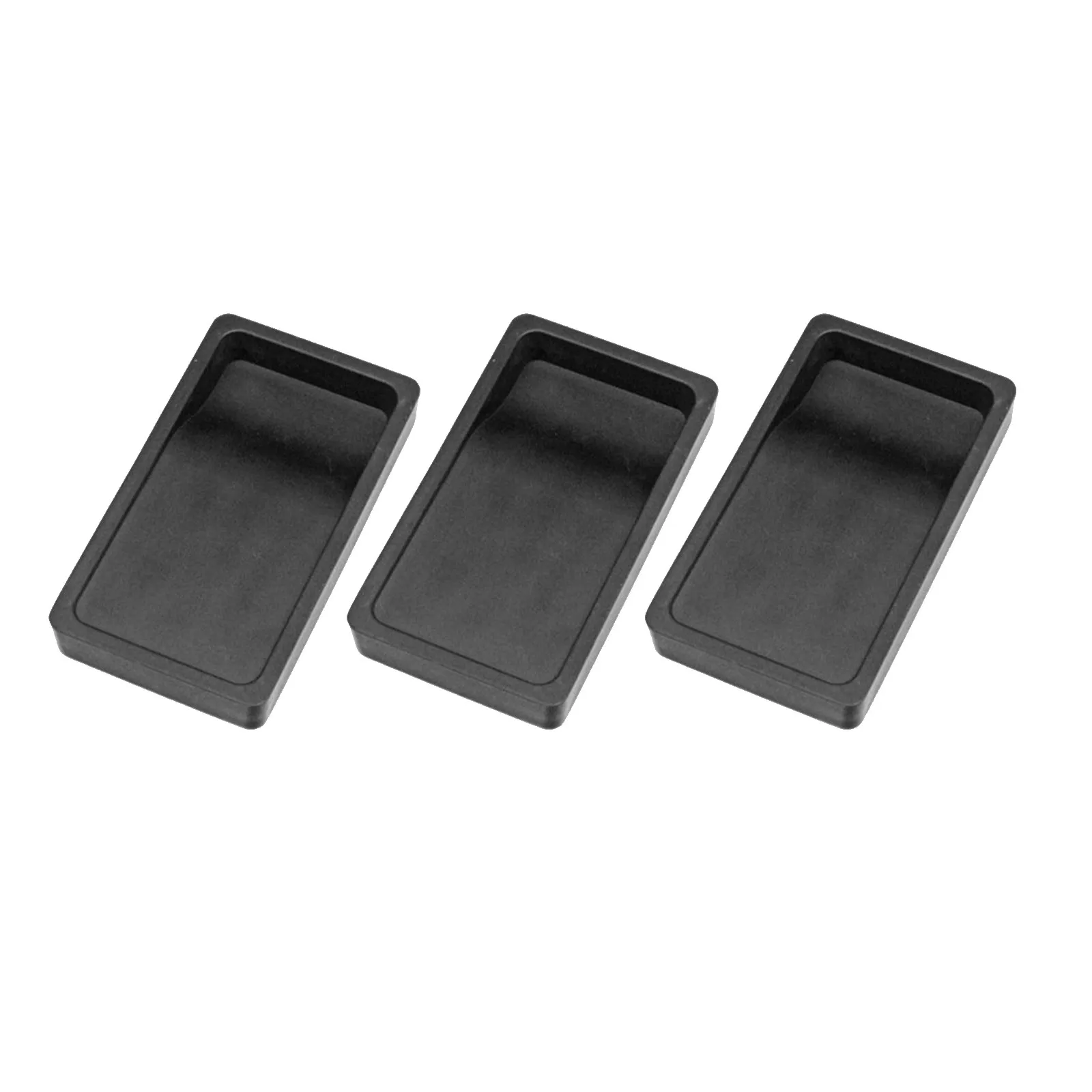 3Pcs Compact Calligraphy Set Two-Sided Inkslab Fine Workmanship Easy Inking Traditional Chinese for Students