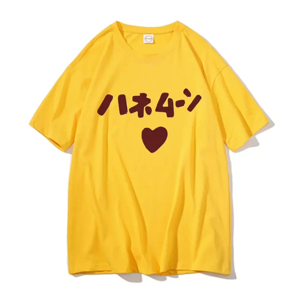 Japanische Manga Lose T Shirt Sommer Männer Frauen T-shirt Lustige Nette Anime K-ON Hirasawa Yui Akiyama Mio Gleichen Stil drucken T-shirts
