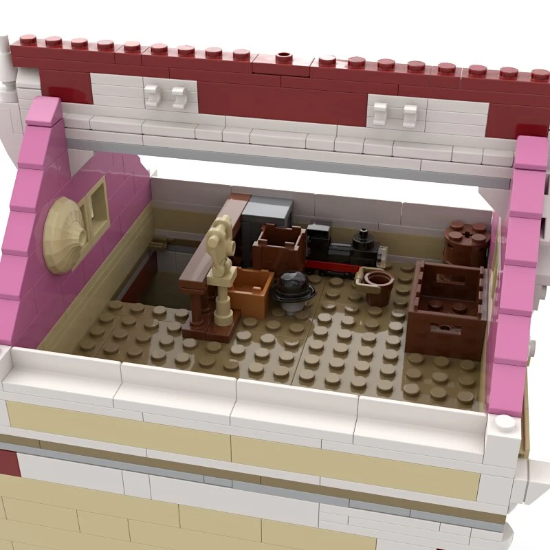 1754PCS City Modular The "Painted Lady" House Building Block Model Brick Set Creative Gifts Decoration Exquisite DIY MOC-69556