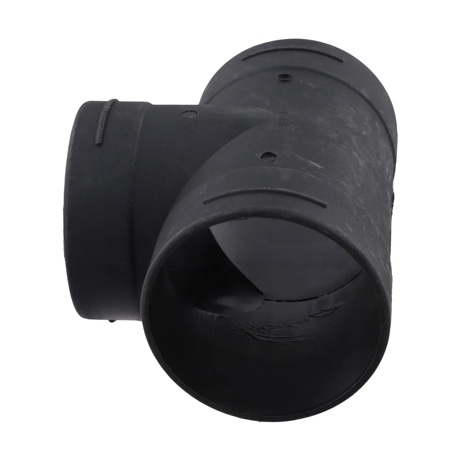 80mm Plastic T Piece Warm Air Outlet Vent Hose for Webasto Diesel Heater Pipe Connector for Controlled Air Distribution