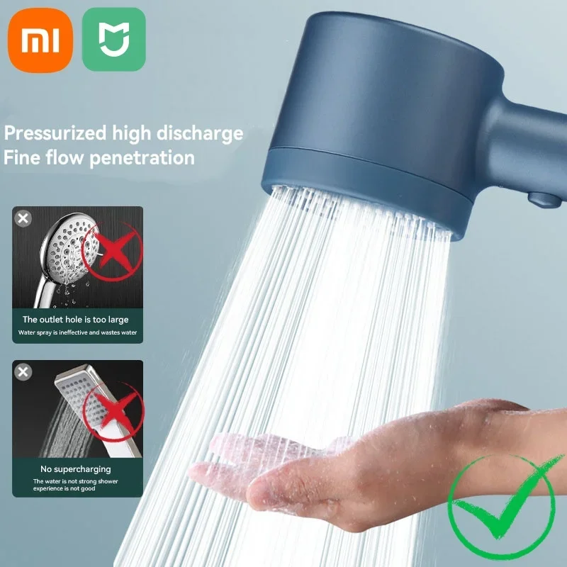 Xiaomi Shower Head 5 Modes Water Hangable Saving Adjustable Showerhead High Pressure Handheld Spray Bathroom Accessories