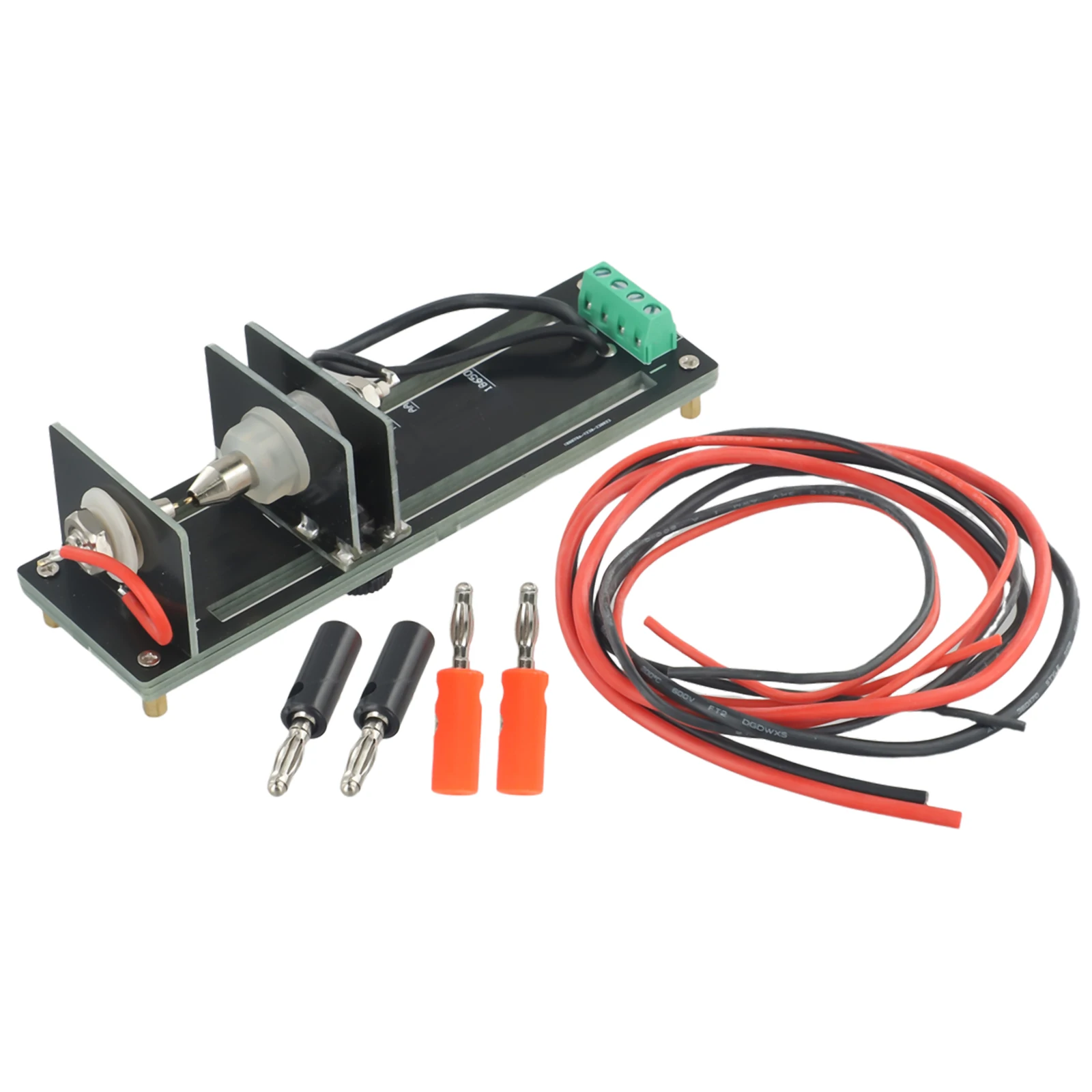 Battery Holder Clamp with 4Wire Resistance Capacity Test Bench Banana Head Silicone Cable Accurate and Reliable Measurements