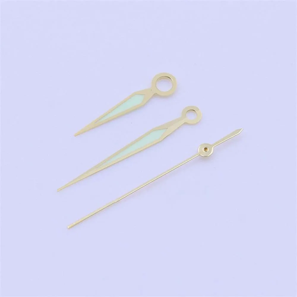 العلامة التجارية الجديدة ساعة الأيدي الخضراء مضيئة صالح ل 2836/8200 حركة استبدال الفضة/الذهب/مؤشرات ساعة الورد الملحقات