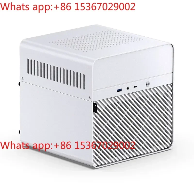 For N3 NAS Aluminum Chassis ITX main board Multimedia Server Network Storage Hot Swap 8 Disk