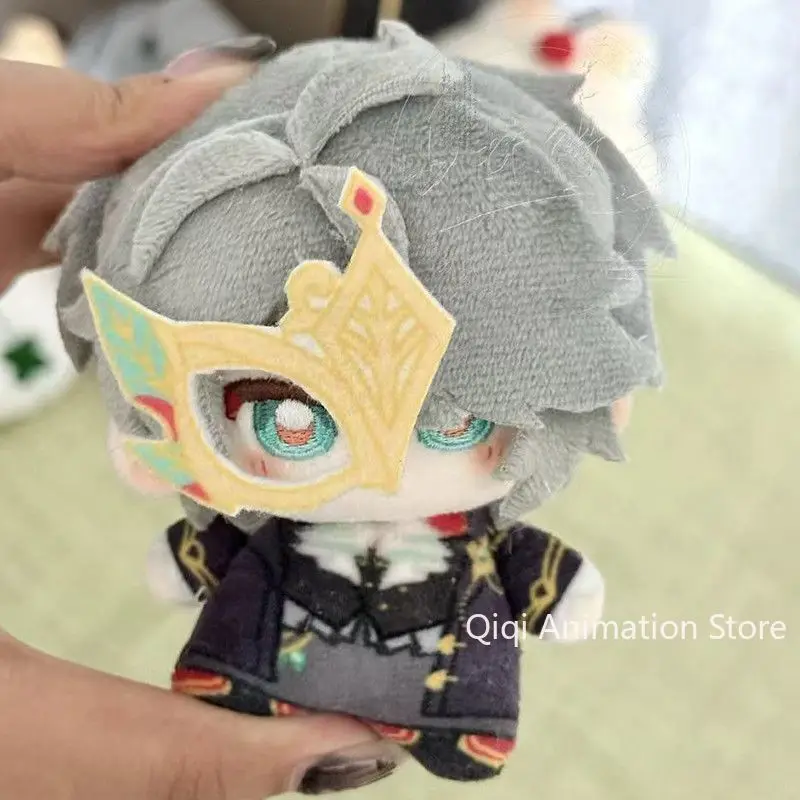 

New 10CM Genshin Impact Alhaitham Plush Cosplay Anime Cute Cotton Plushie Backpack Keychain Pendant Birthday Gifts