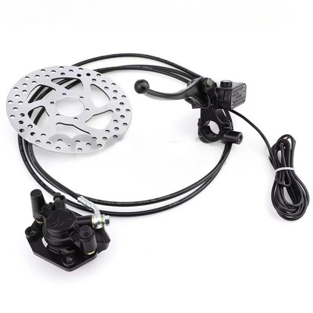 Motocycle Front/Rear Hydraulic Disc Brake Caliper With Brake Pad For Citycoco Harley Electric Car Scooter Replacement Parts - view 4