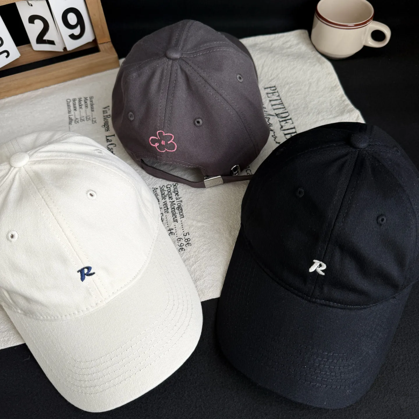 Embroidered Baseball Cap Sun Protective Breathable Adjustable Ideal Casual Hat Men Women Unisex Baseball Cap