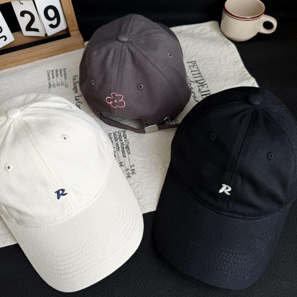  Embroidered Baseball Cap Sun Protective Breathable Adjustable Ideal Casual Hat Men Women Unisex Baseball Cap 