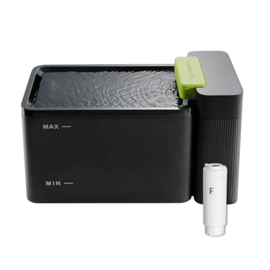 

Автоматический диспенсер для воды True Clean-Drinking с ультрафильтрацией, из нержавеющей стали 316 и поддоном без BPA, большая емкость 3,3 л/112 унций