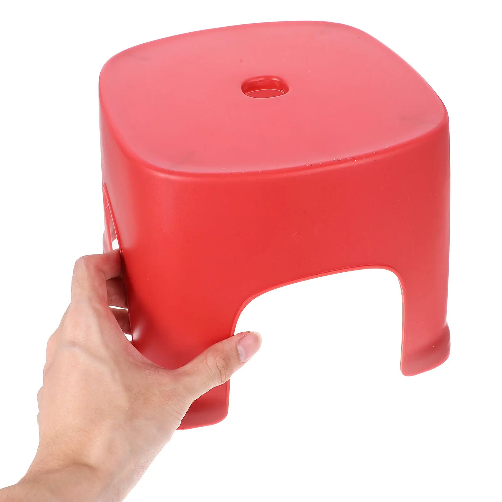 

Plastic Foot Stool for Home Bathroom Step Stool for Kids Non-Slip Surface Sturdy Load-Bearing Capacity Long Service Life