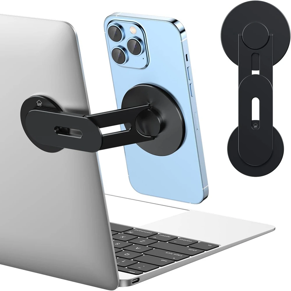 Magnetischer Telefonhalter für Laptop MagSafe iPhone 16/15/14 & Alle Telefone Verstellbare Telefon-Seitenhalterung für Tesla Model 3/X/Y – Detail 2