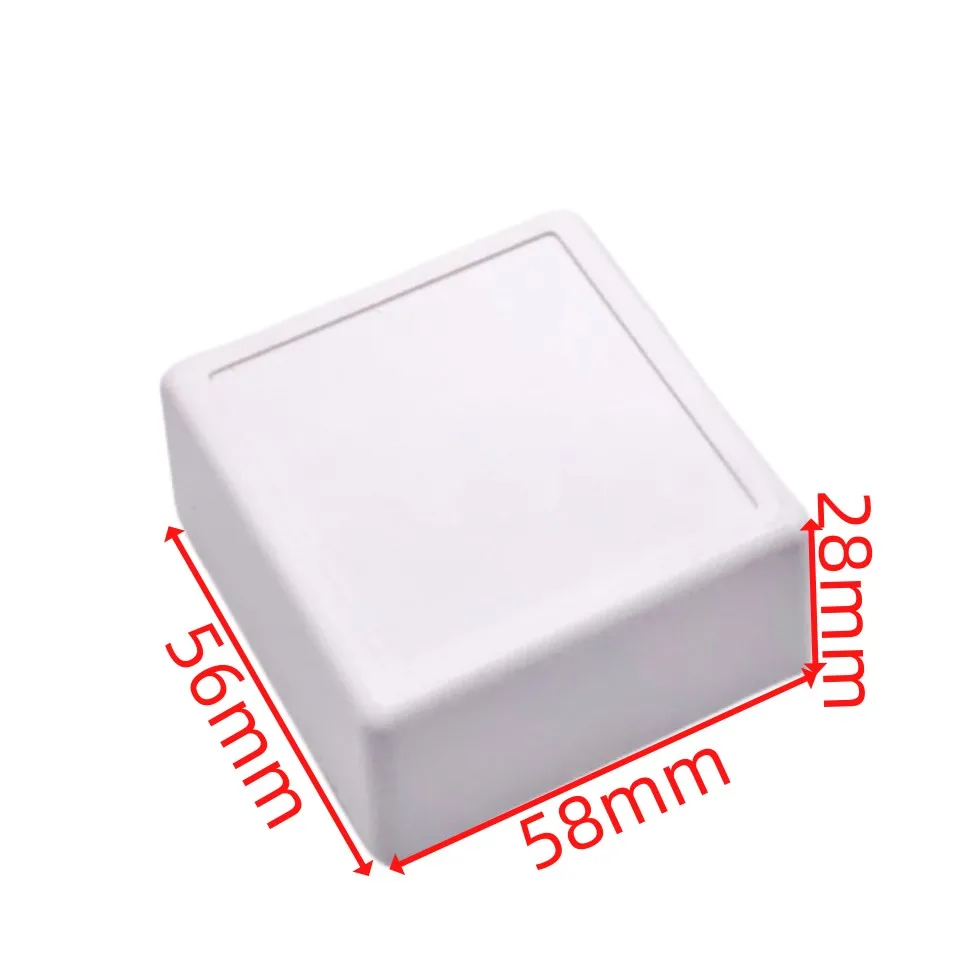 1pcs Enclosure Case Plastic Box Circuit Board Project Electronic 58X56X28mm DIY Wire Junction Boxes