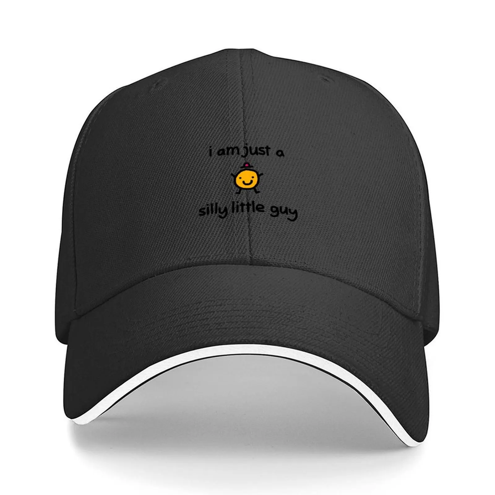 

just a silly little guy Baseball Cap Snap Back Hat Hat Man For The Sun Golf Wear Christmas Hat For Women Men's