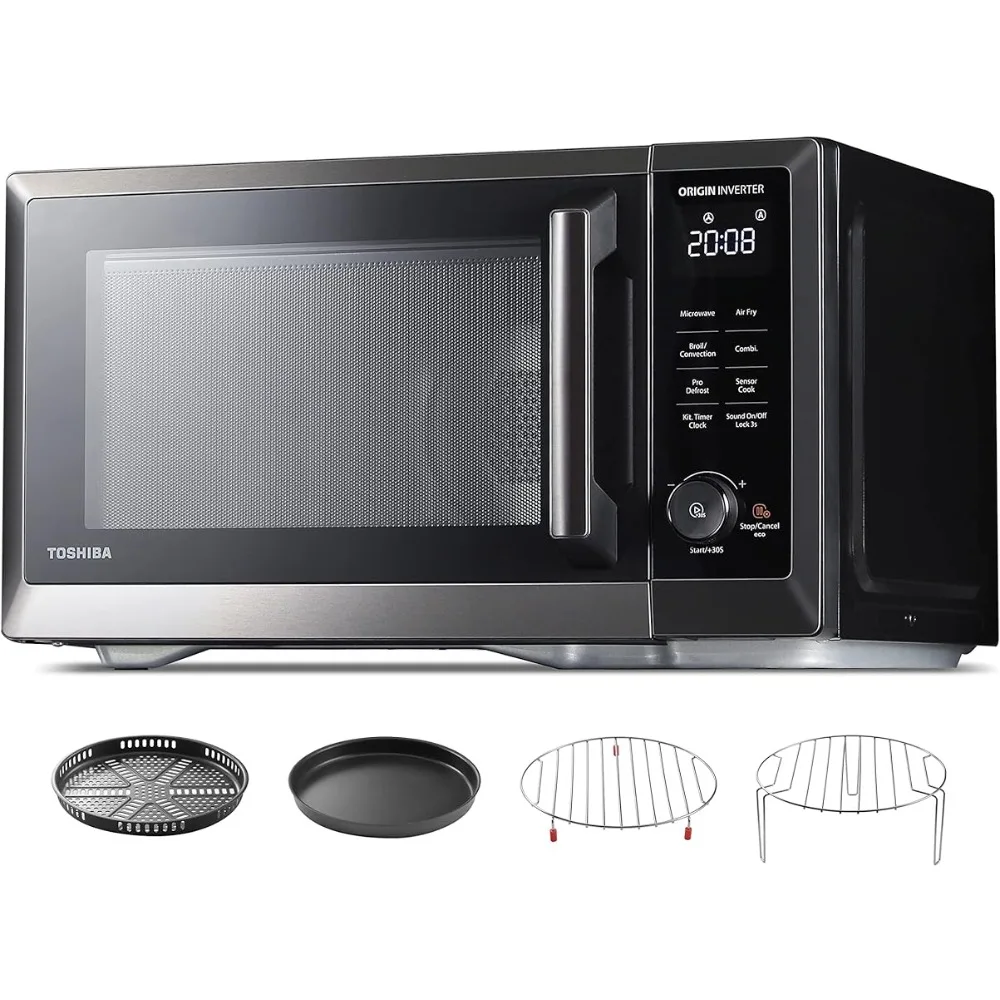 

7-in-1 Countertop Microwave Oven Air Fryer Combo, Inverter, Convection,1.0 cf 1000W