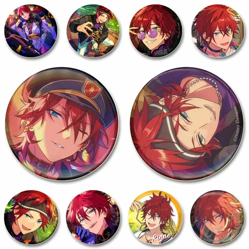 

Cartoon Idol Rinne Amagi Icon Badges Ensemble Stars Lapel Pin for Backpack Clothes Jewelry Brooches Accessories Gifts for Friend