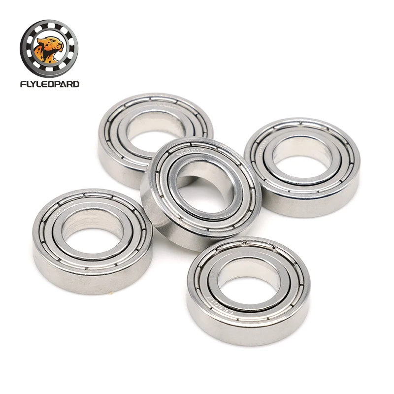10 peças s6901zz 12x24x6mm rolamento de aço inoxidável ABEC-7 rolamentos de esferas de aço inoxidável blindados de alta precisão aisi440c