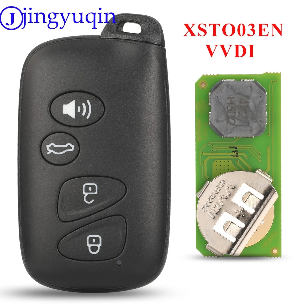 

jingyuqin Xhorse VVDI Toyota Style Global Version XM38 Universal Car Remote Blank Key Fob XSTO03EN For Car Key Smart Key