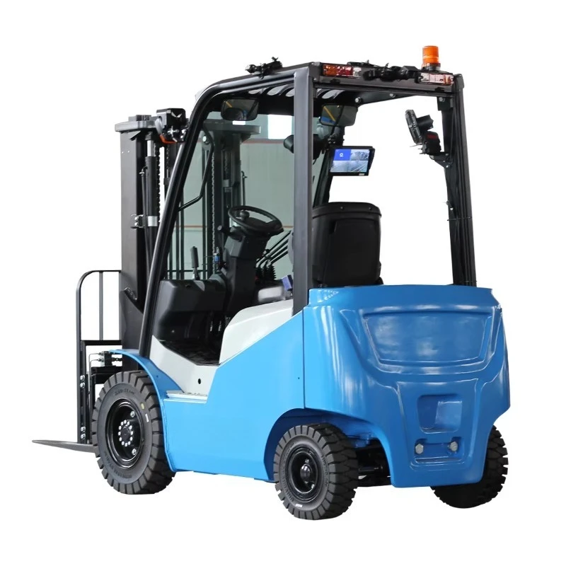 China's High-quality New Certified Four-wheel Electric Forklifts 0.5 1.0 1.5 Ton Mini Electric Forklifts