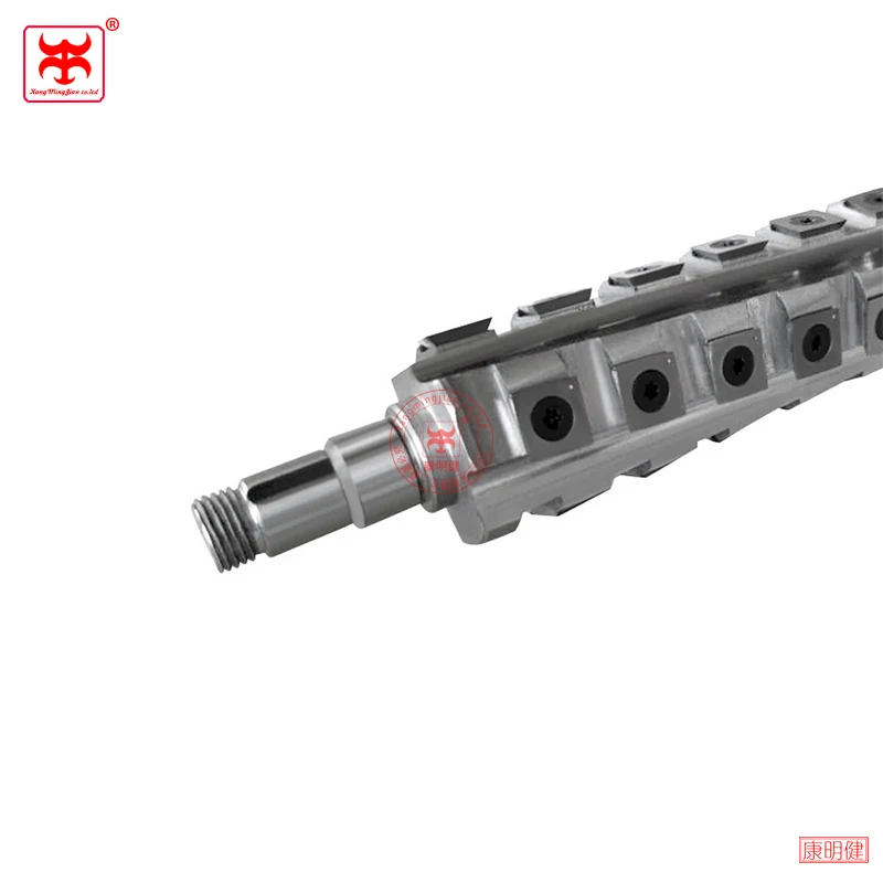 Factory Direct Spiral Planing Cutter Head Helical Dw735 Shelix Flat Cutterhead