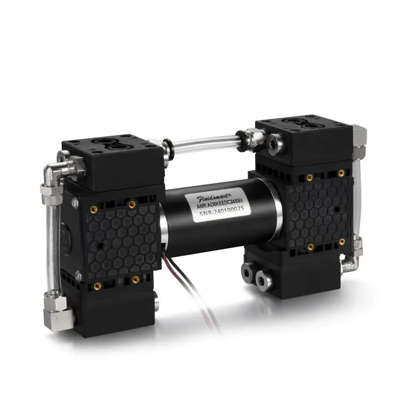 

-100KPa Micro Air Pump Oli Free Gas Sampling Diaphragm Pump With Brushless Motor For CEMS Flue Gas Online Monitoring Equipment