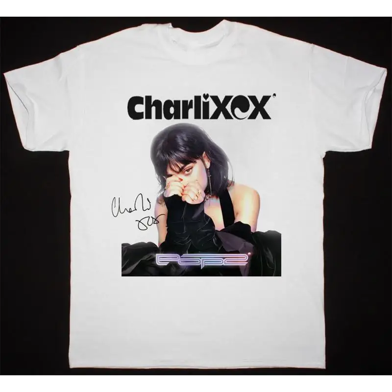 

Charli XCX Äì Pop 2 Signature White All Size T Shirt