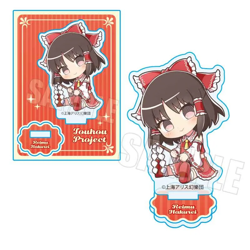 Customizable Popular 10cm acrylic touhou project hd figure  animation toy desktop ornament collection  charm fans gifts