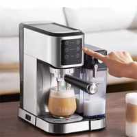 CM5120 Semi-Automatic High-Pressure Steam Milk Frothing Italian Espresso Machine for Home with Constant Temperature Extraction