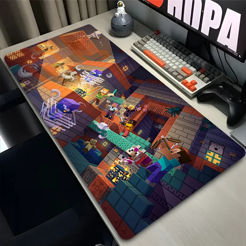 Mouse Pad Gamer XL Custom HD Home Mouse Mat Desk Mats M-minecraftS Table of Office Carpet Gamer Natural Rubber Mice Pad Mousepad