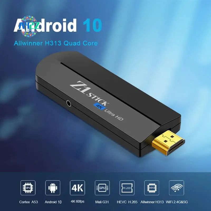 

A42Z-Z1 Stick H313 2Gb +16Gb Rom Stick Tv Box 4K Android 11 Atv Ui Bt Voice Remote Fire Tv Stick 4K Vs Fire Stick