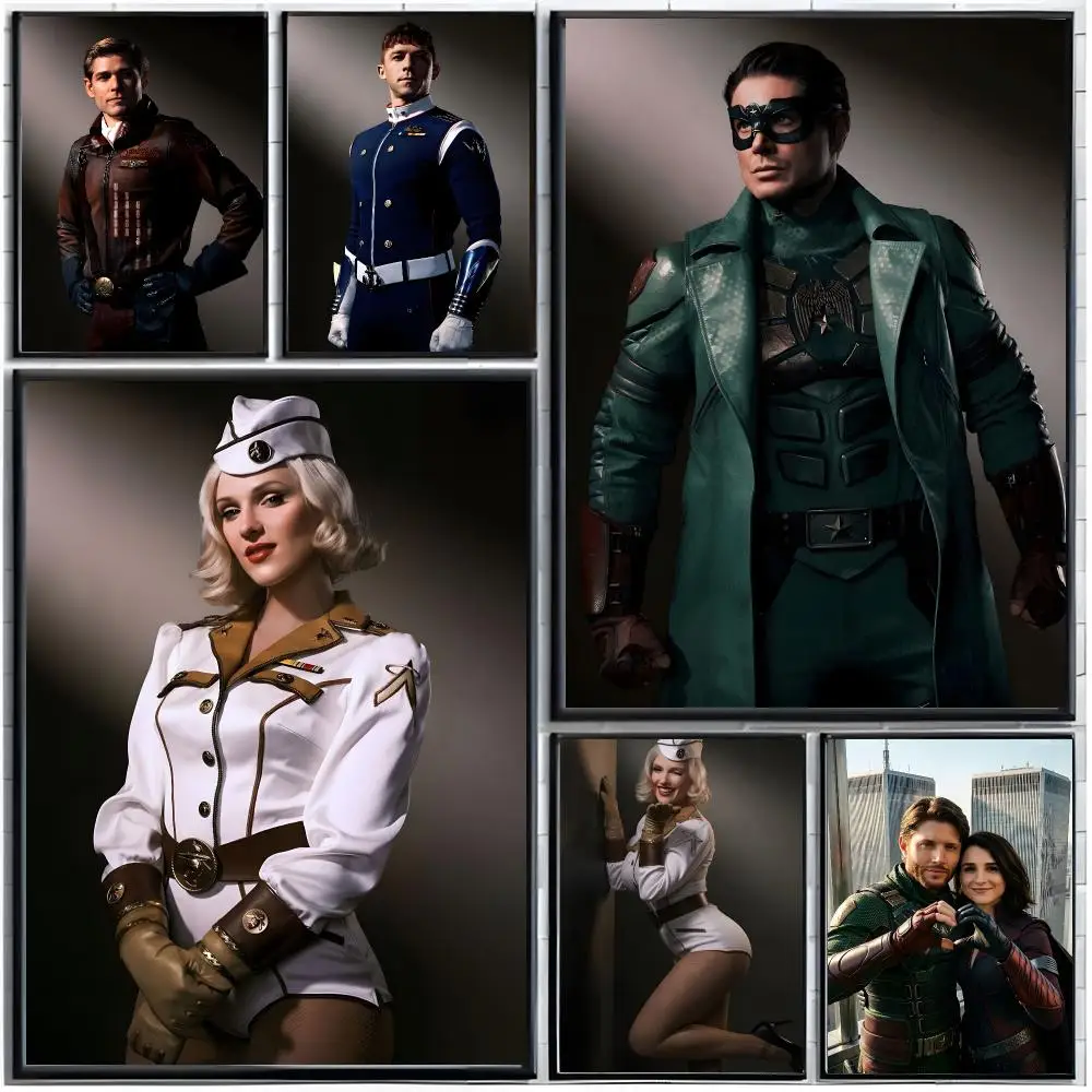 rises superhero story V-Vought Rising Poster Modern Wall Art Home Decor Living Room Decorative Print Unframed