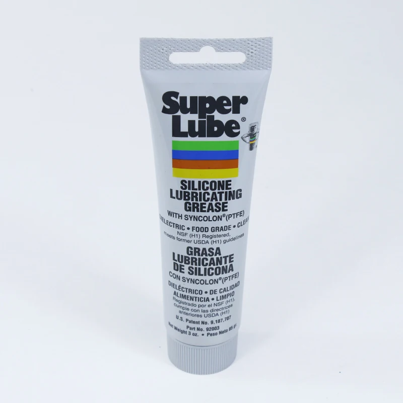 Original FOR Super Lube 92003 91003 Silicone Lubricating Grease Waterproof PTFE Grease Best for 3D Printer 3Oz Tube Translucent