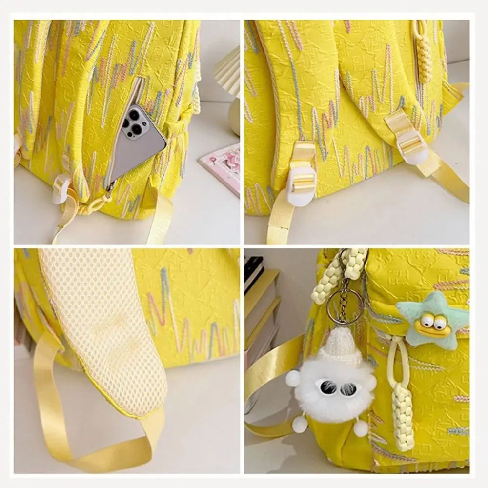 New Large Capacity Backpack Nylon Ultra-light Schoolbag Travel Knapsacks