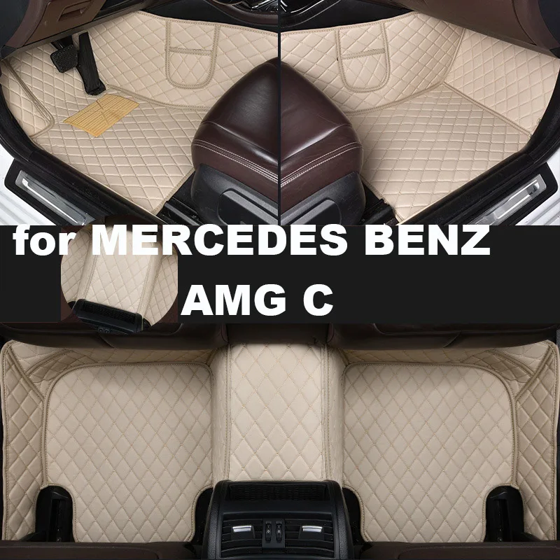 

Car Floor Mats for MERCEDES BENZ AMG C 4door 2015-2019 Accessories Customized Auto Carpets