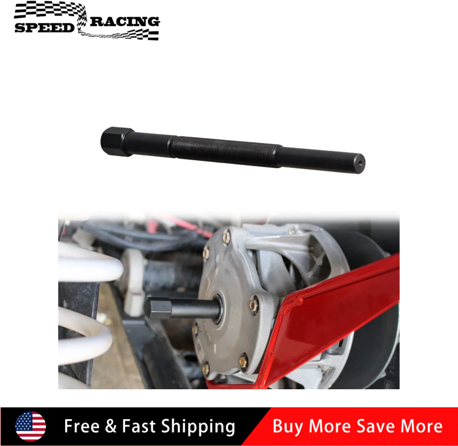 

Motorcycle Primary Drive Clutch Puller Tool Fit for Most Polaris Models 1985-2011 MP-1040