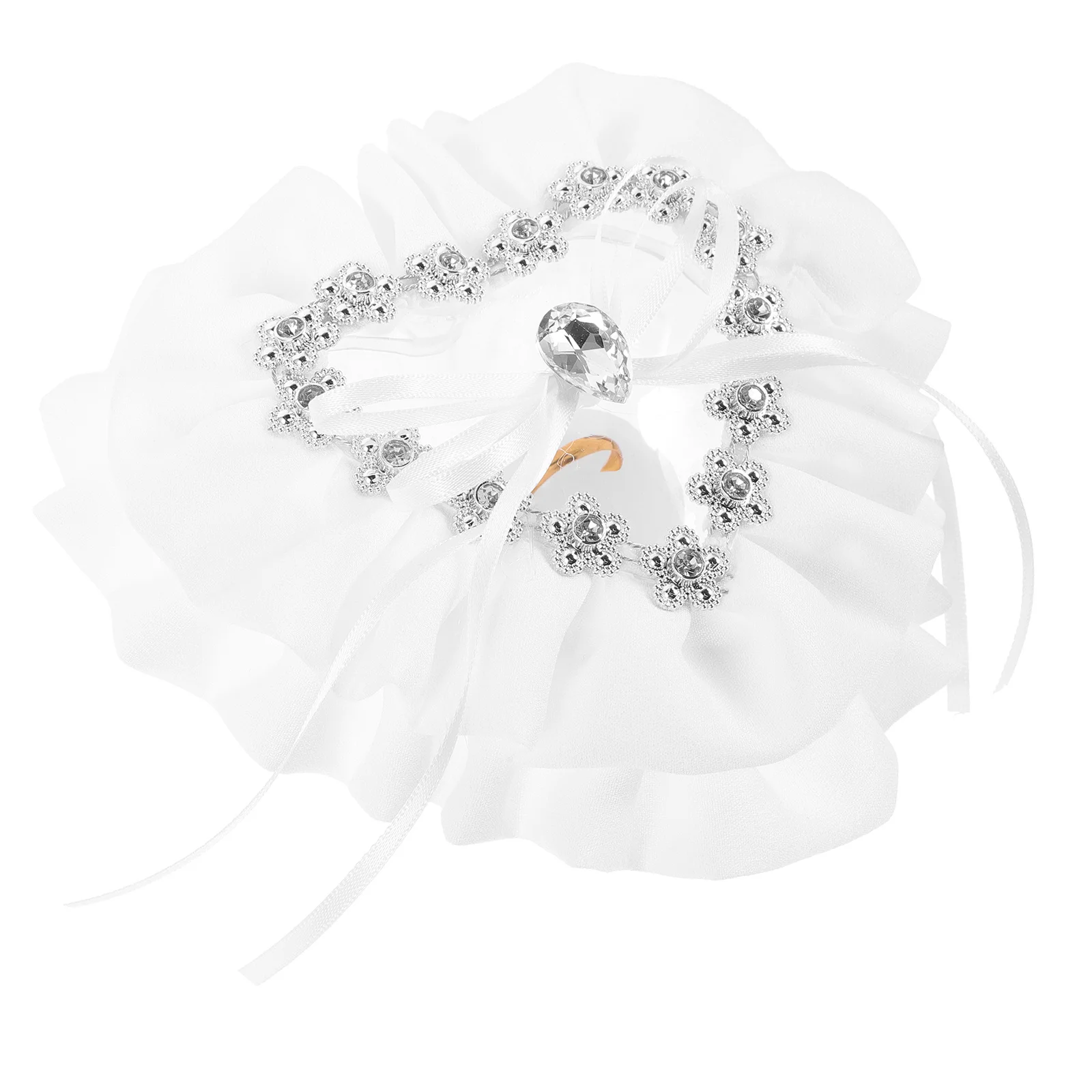 

Love Jewelry Box Wedding Decorations for Ceremony Ring Holder Favour Boxes Heart Shaped Ringbox Supplies
