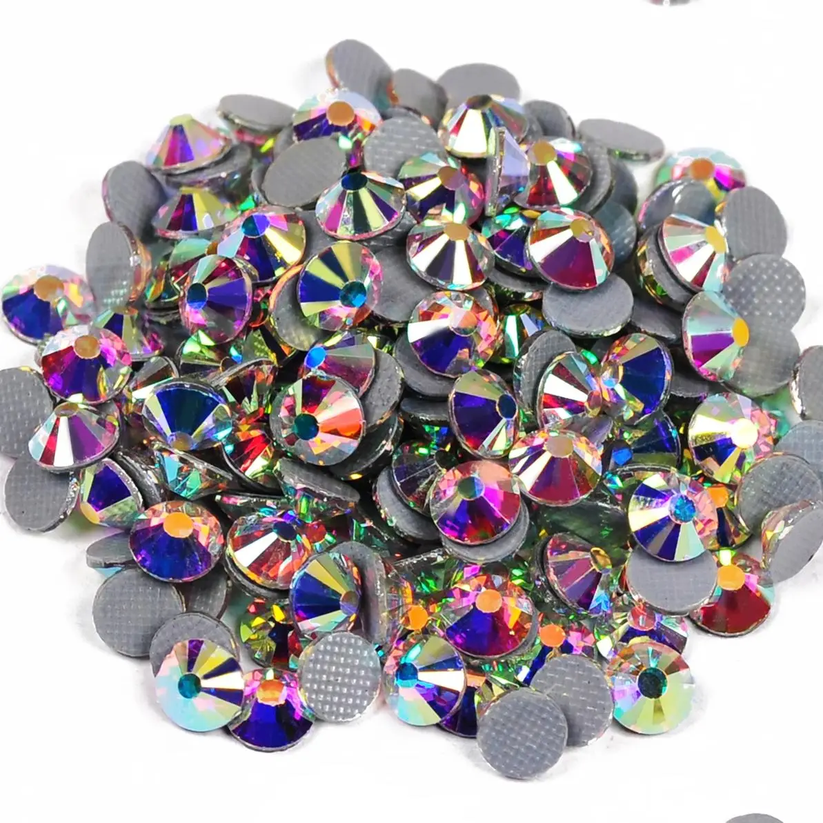 

HotFix Crystal Rhinestone AB diamond painting New Glue Back DIY Rhinestones Sewing Strass Fabric Clothing Shoes Bag Decoration